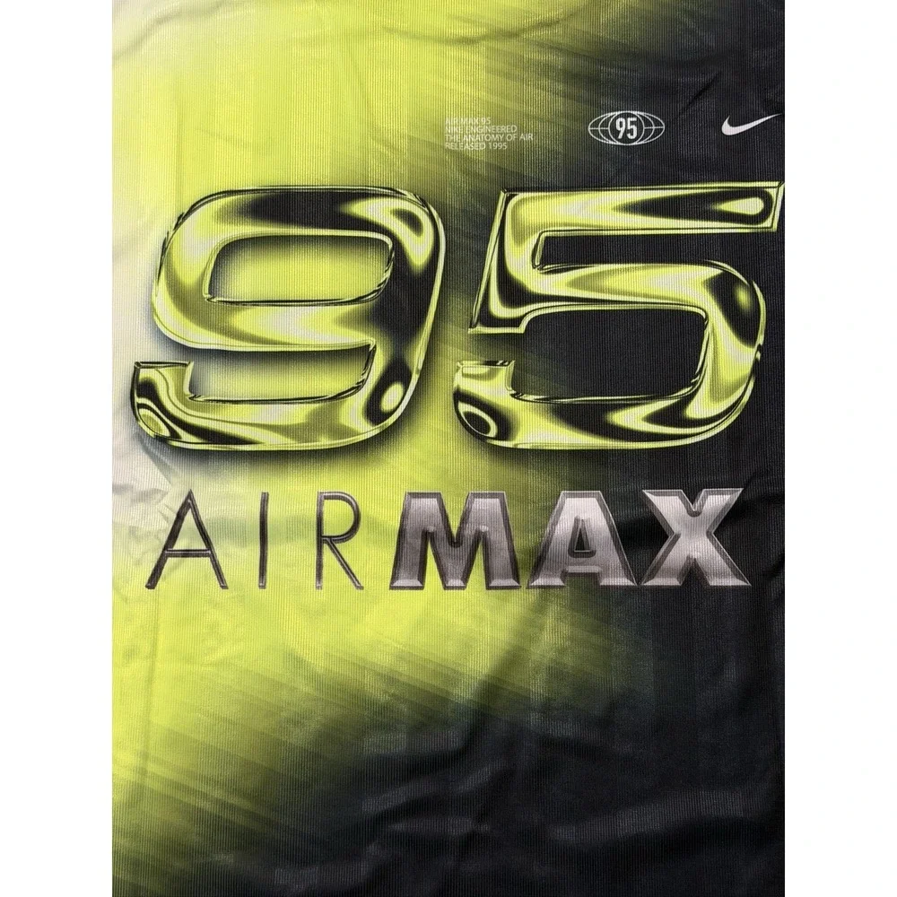 Nike Culture of Football Air Max 95 Dri-FIT Soccer Jersey Men's S Volt